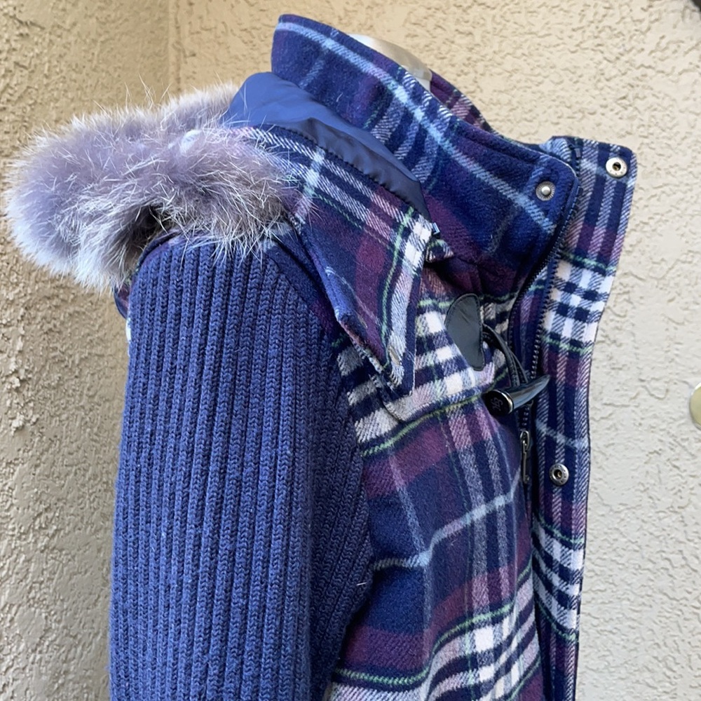 Vintage multicolored E.Lands Kids wool winter jacket - Picture 2 of 16